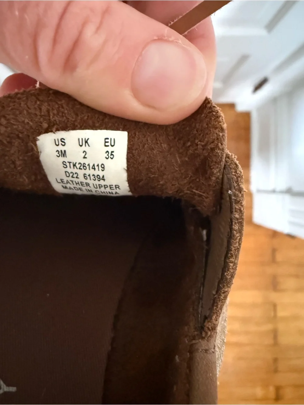 Sperry Brown Leather Kids Boat Shoes